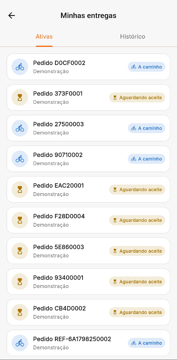 DeliveryPilot — tela 6