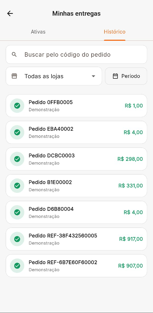 DeliveryPilot — tela 7
