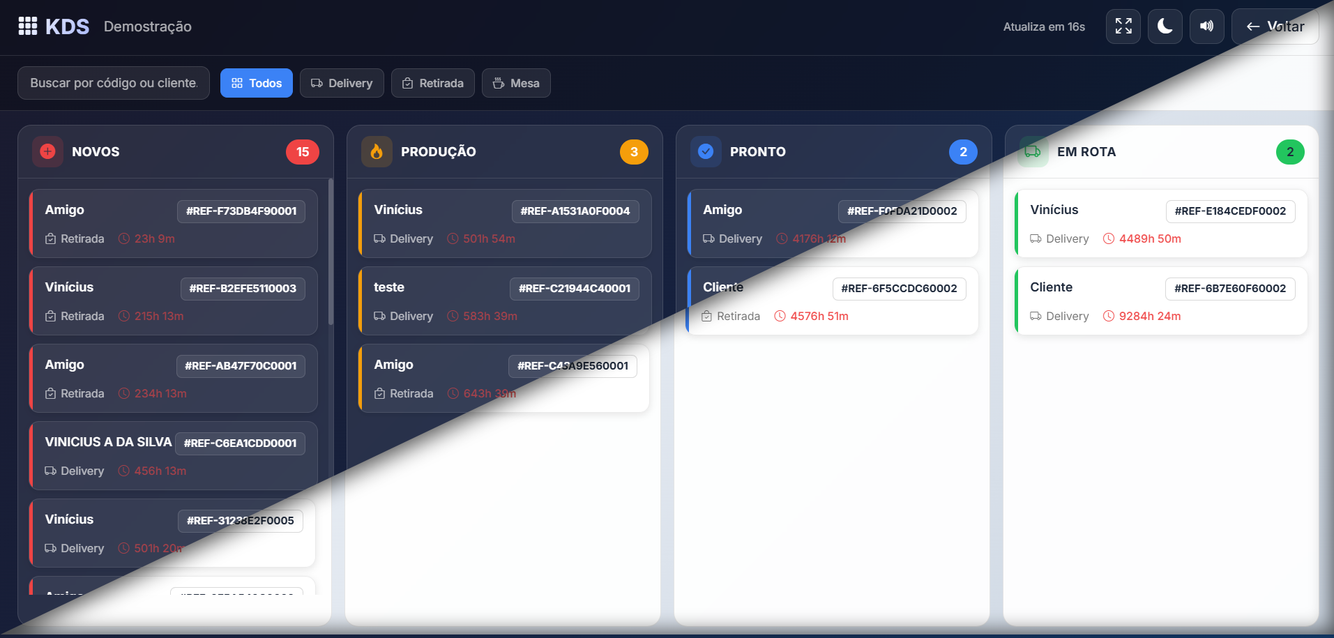 KDS — Kitchen Display System